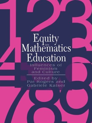 cover image of Equity In Mathematics Education